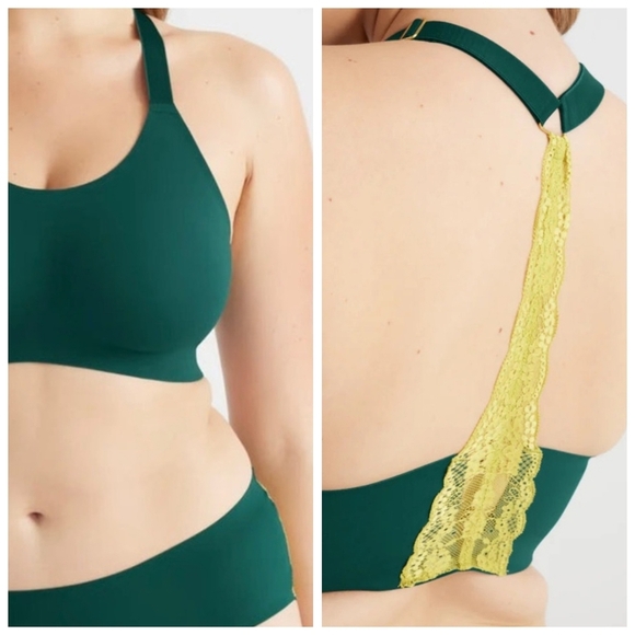 Knix Abstract and Teal Bras with Lace - Picture 4 of 14